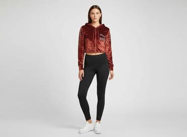 bluzy damskie puma: Puma, Bluza z kapturem damska, rozmiar S — 5