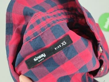 czerwona koszula sinsay: Sinsay, Koszula damska, rozmiar XS — 5