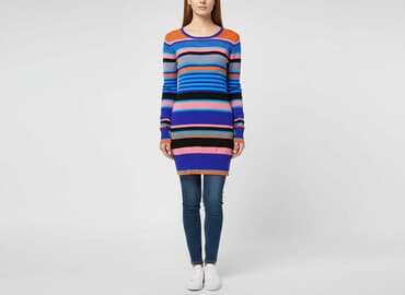 sukienki w paski: Sukienka damska, rozmiar S — 6