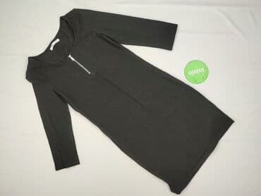 czarna sukienka z długim rękawem sinsay: Sinsay, Sukienka damska, rozmiar M — 2