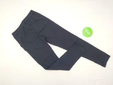 jeansy damskie podarte: Material trousers for women, size S (EU 36) — 3