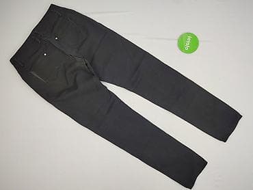 regular jeans: Spodnie materiałowe damskie, rozmiar M — 3