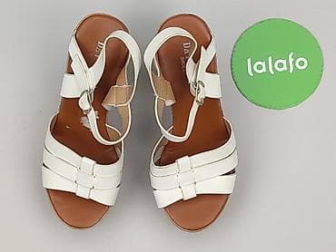 buty na platformie cropp: Sandały damskie, rozmiar 37 — 2