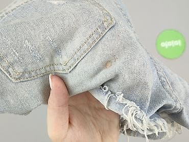 barrel jeans: Szorty damskie, rozmiar L — 4