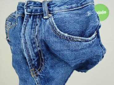 krótkie spodenki z wysokim stanem: Stradivarius, Szorty damskie, rozmiar S — 5