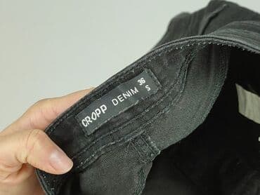 szerokie jeansy cropp: Cropp, Szorty damskie, rozmiar S — 4