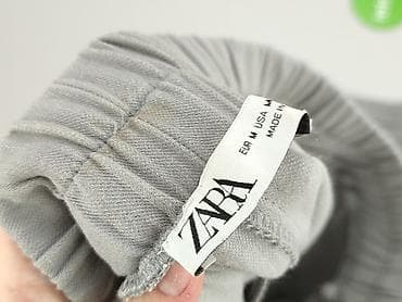 Women: Zara, Material trousers for women, size M — 4