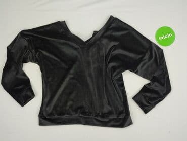 bluzka damska welurowa: Sweter damski, rozmiar One size — 2