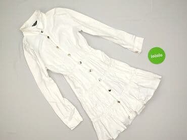 dluga biala koszula: Sukienka damska, rozmiar S — 2