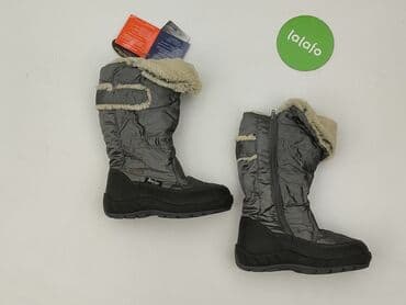 sukienka i kozaki stylizacje: Śniegowce, 30, stan - Idealny — 3