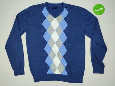 sweter w romby: Sweter dla mężczyzn, L — 2