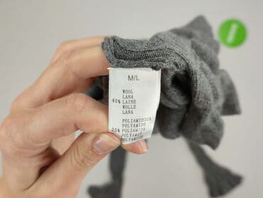 sweter piórkowy na drutach: Tunika damska, rozmiar L — 4