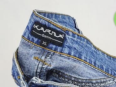 długa spódnica jeansowa: Spódnica damska, rozmiar XL — 4