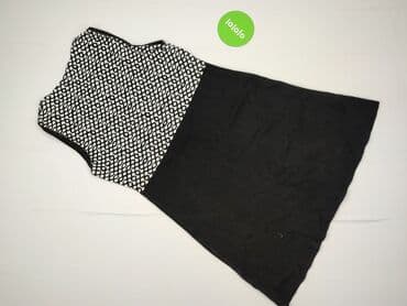 czarna sukienka ze srebrnymi dodatkami: Zara, Sukienka damska, L — 3