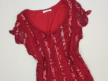 bluzki cekiny plus size: Top damski, rozmiar M — 1