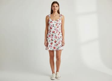 stradivarius sukienka letnia: Stradivarius, Sukienka damska, rozmiar L — 6