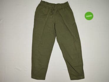 woskowane legginsy z wysokim stanem zara: Reserved, Material trousers for women, size M (EU 38) — 2