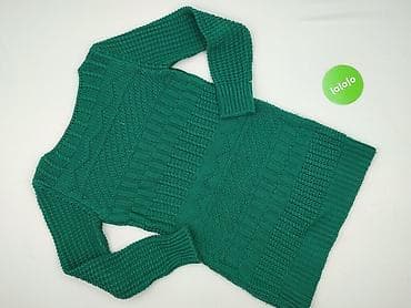 szmaragdowy sweter: Sukienka damska, rozmiar S — 3