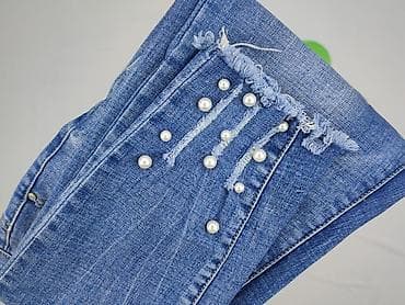 markowe dzinsy: Jeansy damskie, rozmiar L — 7