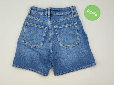 krótkie jeansowe spodenki: H&M, Szorty damskie, rozmiar XS — 3