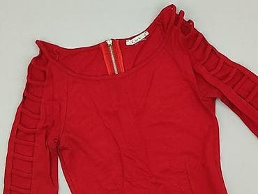 czerwone sukienki mini: Kikiriki, Sukienka damska, rozmiar S — 1