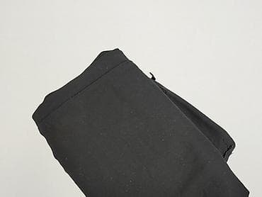 czarne spodnie materialowe: Spodnie materiałowe damskie, rozmiar S — 5