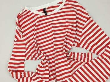 bluzki w czerwono białe paski: Women's blouse, size M — 1