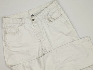 biale buty skarpetkowe: Jeansy damskie, rozmiar M — 1
