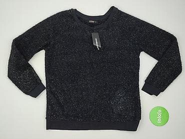 czarny golf: Sweter damski, rozmiar M — 2