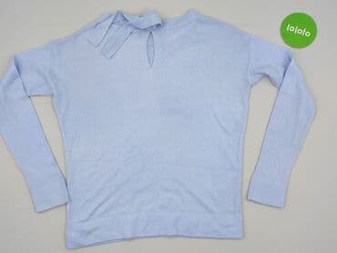 sweter z kokardą na plecach: Sweter damski, rozmiar S — 4