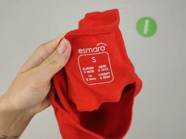 t shirty czerwone: Esmara, Top damski, rozmiar S — 4