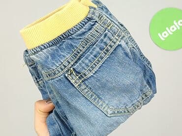 джинсова куртка: Denim pants, 6-9 months, condition - Good — 5