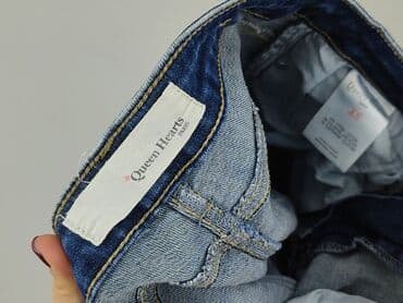 jeansy damskie serduszka: Queen Hearts, Jeansy damskie, rozmiar XS — 6