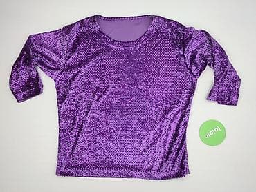patchwork: Bluzka damska, rozmiar 4XL — 2