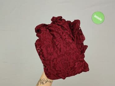 czerwona bluzki z bufkami: Жіноча блуза, розмір S — 5