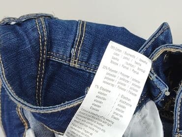blue jeans tekst: Spodnie 3/4 damskie, rozmiar S — 5