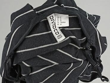 czarne sukienki na wesele dla puszystych: H&M, Bluzka damska, rozmiar M — 4