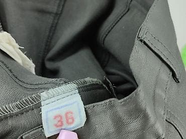 lata 80 jeans: Spodnie materiałowe damskie, rozmiar S — 4