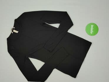 czarne body z długim rękawem h m: H&M, Women`s top, size XS — 2