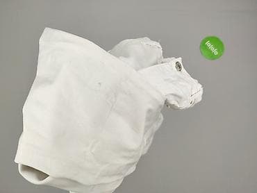 biale materialowe spodnie: Goodies, Spodnie materiałowe damskie, rozmiar L — 4