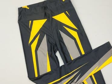 damskie legginsy wysoka talawzór geometryczny: Legginsy Sportowe damskie, rozmiar M — 1