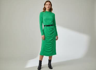 zalando sukienka midi: Pieces, Sukienka damska, rozmiar M — 9