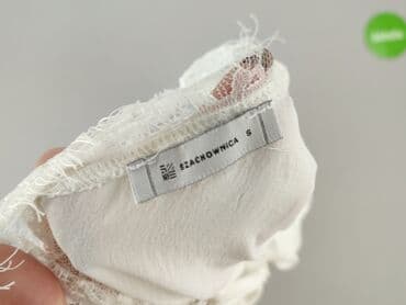 biała bluzka do stroju krakowskiego: SZACHOWNICA, Bluzka damska, rozmiar S — 5