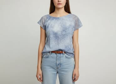 bluzka z piórami zalando: Bluzka damska, rozmiar M — 1