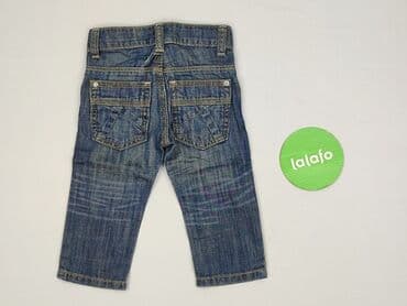 spodnie despacito: Denim pants, Benetton, 6-9 months, condition - Perfect — 3