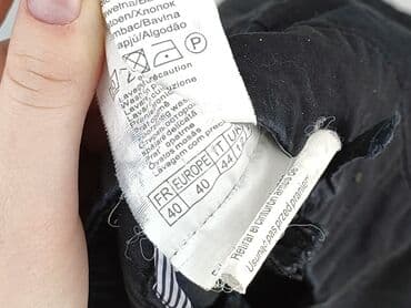 spodnie wrangler czarne: Cyrillus, Spodnie materiałowe damskie, rozmiar M — 6