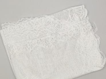 110 cm: Biała koronkowa firanka/woal – delikatna, ażurowa tkanina dekoracyjna — 1