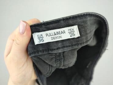 czarne jeansy bershka: PULL&BEAR, Jeansy damskie, rozmiar S — 4