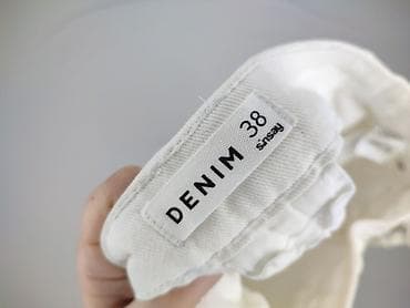 celine buty biale: Denim, Jeansy damskie, rozmiar M — 4