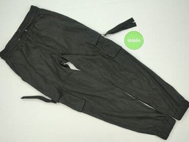 spodnie czarne cargo bershka: FB Sister, Spodnie cargo damskie, rozmiar S — 2